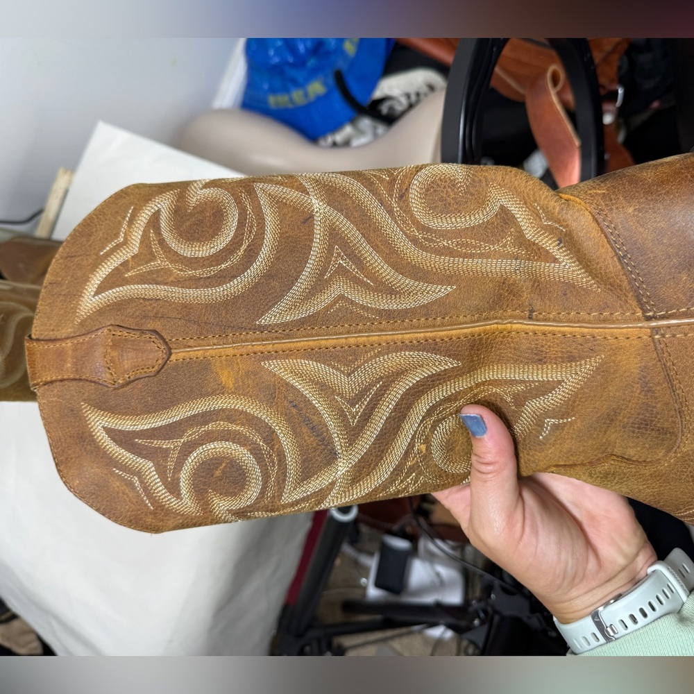 Durango Crush Jealousy Western Cowboy Boot in Tan Brown Women’s Size 6 - Picture 13 of 15